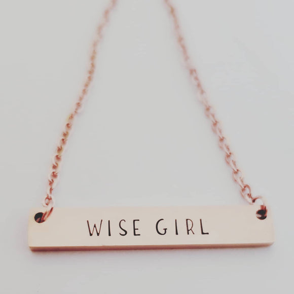 Wise Girl Necklace