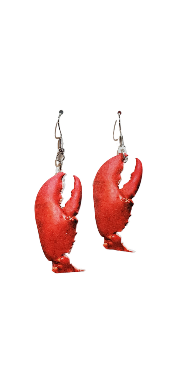 Lobster Earrings – Pieces by Marie